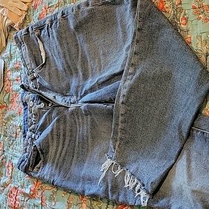 Old Navy O.G. Straight 16 Petite Jeans Raw Edge NWOT